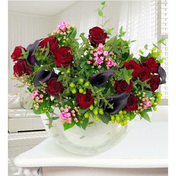 Onyx - Haute Florist Bouquet - Luxury Flowers - Birthday Flowers - Birthday Flower Delivery