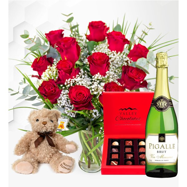 12 Red Roses Gift