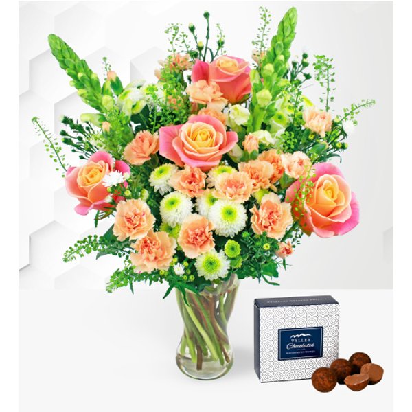 Pink Paradise – Free Chocs – Flower Delivery - Summer Flowers - Birthday Flowers - Next Day Flowers - Free Chocs