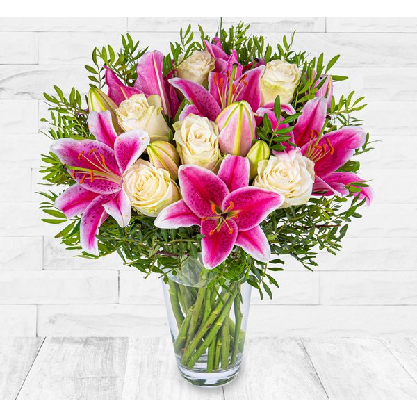 Classic Roses and Lilies