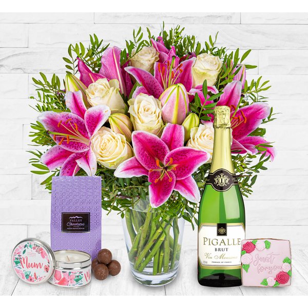 Classic Roses and Lilies Complete Gift